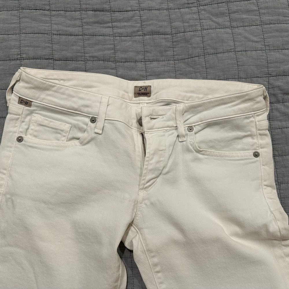 White, capri Citizens of Humanity jeans